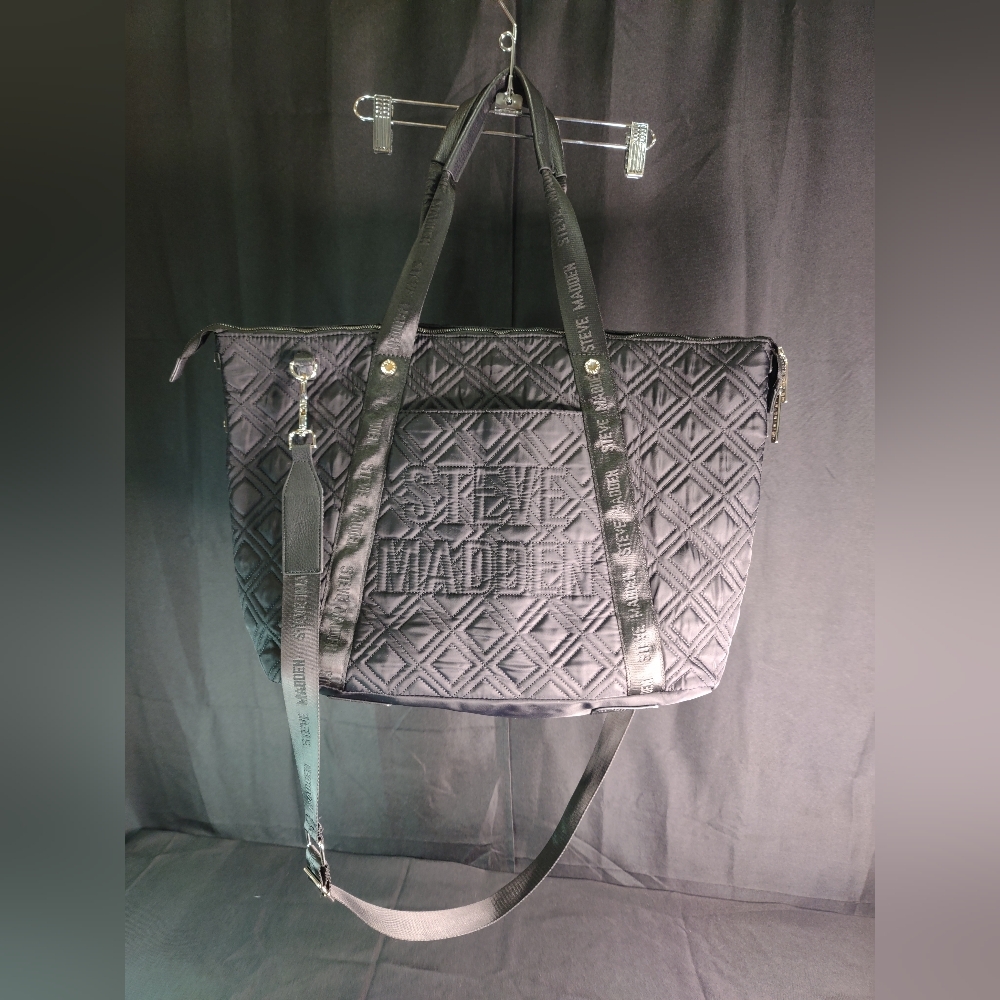 Large Quilted Steve Madden Tote